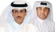 Ezdan Holding Group Chairman Sheikh Dr Khalid bin Thani bin Abdullah Al Thani and Group CEO Ali Mohammed Al Obaidli