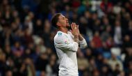 Real Madrid’s Sergio Ramos reacts REUTERS/Juan Medina 