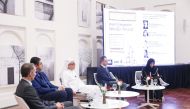 Experts and panellists during the conference. 