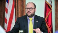 Ryan Gliha, Chargé d’Affaires of the US Embassy in Qatar, yesterday. Pic: Baher Amin / The Peninsula