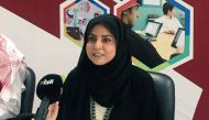  Assistant Undersecretary for Educational Affairs Fawzia Abdulaziz Al Khater at the press conference. 