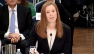 A video grab from footage broadcast by the UK Parliament's Parliamentary Recording Unit (PRU) shows Facebook Head of Global Policy Management, Monika Bickert participating in the fourth public session of the The Digital, Culture, Media and Sport Committee