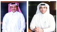 Milaha Chairman Sheikh Ali bin Jassim Al Thani (left) Milaha President & CEO Abdulrahman Essa Al Mannai.