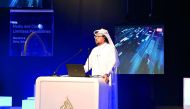 Ooredoo Qatar CEO Waleed Al Sayed speaking at the Future of Media Leaders Summit.