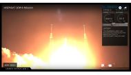 This still image from video courtesy of SpaceX shows the SpaceX Falcon 9 rocket lifting off from Cape Canaveral Air Force Station in Florida on March 6, 2018, carrying the Hispasat, a Spanish telecommunications and broadband satellite. AFP PHOTO / SPACEX