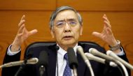 Bank of Japan (BoJ) Governor Haruhiko Kuroda attends a news conference at the BoJ headquarters in Tokyo, Japan March 9, 2018. Reuters/Toru Hanai