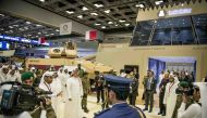 Barzan Holdings pavilion at the DIMDEX