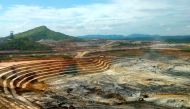 The KCD open pit gold mine, operated by Randgold, at the Kibali mining site in the Democratic Republic of Congo, May 1, 2014. Reuters/Pete Jones