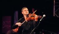 Jasser Haj Youssef during one of his performances.