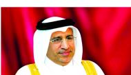 Minister of Justice H E Dr Hassan Lahdan Saqr Al Mohannadi