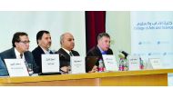 Speakers at the symposium.