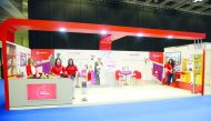 Vodafone pavilion at the Education Festival.