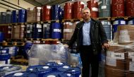 Julian Sarkar, director of Zanos ltd, poses for a picture at his warehouse in Liverpool, Britain February 22, 2018.  Reuters/Andrew Yates