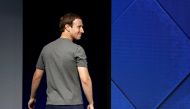  Facebook Founder and CEO Mark Zuckerberg, exits the stage during the annual Facebook F8 developers conference in San Jose, California, U.S., April 18, 2017. Reuters/Stephen Lam