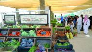 Torba Farmers Market at Qatar Foundation’s Ceremonial Court. 