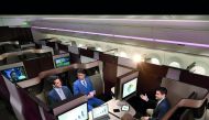 Qatar Airways new Business Class seat, Qsuite.