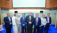 The participants at the HBKU’s first-ever PhD thesis defence session.
