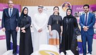 Officials at the event.