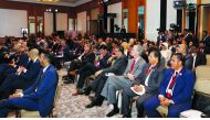 A general view of participants at the Qatar- US Economic Forum in Miami, US. 