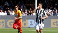 Juventus’ Paulo Dybala celebrates scoring a goal REUTERS/Ciro De Luca
