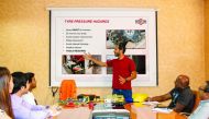 One of the training classes conducted by Qatar Tourism Authority.