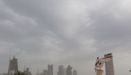 Morning shot of the Asian Games 2006 mascot at Corniche. Pic: Salim Matramkot / The Peninsula 