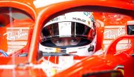 Ferrari's Sebastian Vettel during practice REUTERS/David Mdzinarishvili TPX IMAGES OF THE DAY
