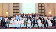  The officers from Nakilat’s LNG and LPG fleets along with senior officials during the event.