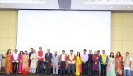 The poets and officials of North Indians’ Association (NIA) during the conference.