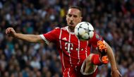 Bayern Munich's Franck Ribery in action REUTERS/Juan Medina
