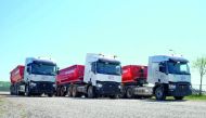 The all new Renault Trucks C and K range vehicles. 