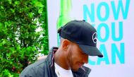 Mercedes' British driver Lewis Hamilton walks in the paddock at the Circuit de Catalunya in Montmelo in the outskirts of Barcelona on May 10, 2018 ahead of the Spanish Formula One Grand Prix. AFP / Pierre-Philippe Marcou