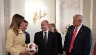 Trump, struggling to quiet an uproar over his failure to confront Putin over Russia's meddling in the 2016 U.S. election at Monday's summit in Helsinki, fell back on one of his favorite targets - the news media - while U.S. lawmakers considered fresh legi