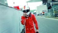 Ferrari’s Sebastian Vettel after crashing out of the race Reuters/Ralph Orlowski  