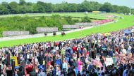 Spectators watch the action during last year’s Qatar Goodwood Festival in this file photo. The annual five-day festival kicks off today.