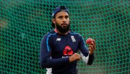  England's Adil Rashid during nets. (Reuters/Andrew Boyers)
 