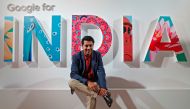 Caesar Sengupta, Google's General Manager of Payments and Vice President leading the Next Billion Users (NBU) initiative, poses for a picture after an interview with Reuters in New Delhi August 28, 2018. Reuters/Adnan Abidi
