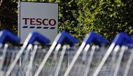 A view of a Tesco supermarket in London.  Reuters/Luke Macgregor