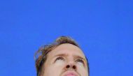  Third placed Ferrari's Sebastian Vettel. Reuters/Maxim Shemetov 