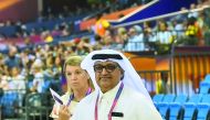 Qatar Gymnastics Federation President Ali Al Hitmi 