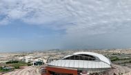 A file picture of Khalifa International Stadium in Doha.