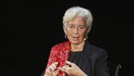 Christine Lagarde Managing Director of the International Monetary Fund speaks during the Women In The World conference in the Manhattan borough of New York, April 7, 2016. Reuters/Lucas Jackson