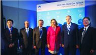 Global energy leaders on the sidelines of the formal launch of  ‘Global Gas Outlook 2040’ in Vienna, Austria, on Friday.