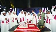 Qatar Steel celebrating the Qatar National Day in the presence of top officials.
