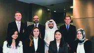 Senior officials of Qatar Financial Centre Authority (QFCA) and its Legal Department.