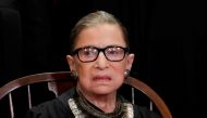 US Supreme Court Associate Justice Ruth Bader Ginsburg is seen during a group portrait session for the new full court at the Supreme Court in Washington, November 30, 2018. Reuters/Jim Young
