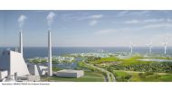 An illustration shows the proposed construction of nine islands in the sea just south of Copenhagen, Denmark in this handout released to Reuters January 7, 2019. Ministry of Economic and Business Affairs/Handout Reuters