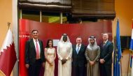 FROM LEFT: CBC President Mario Lozan?i?, CBC Coordinator Aleksandra Stojanovi? , Salim Abdullah Sultan Al Jaber, Director of European Affairs at the Ministry of Foreign Affairs; Drago Lovri?, Croatian Ambassador to Qatar; Ahmed Mohammed Al Afraj, European