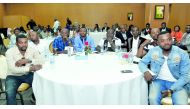 The ‘Economic Enhancement Program Forum’ organised by Nigerians in Diaspora Organization at the La Cigale Hotel in Doha on Friday.  PicS by: Salim Matramkot/The Peninsula
