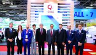 The Qatargas delegation at Petrotech 2019 held in New Delhi, India.